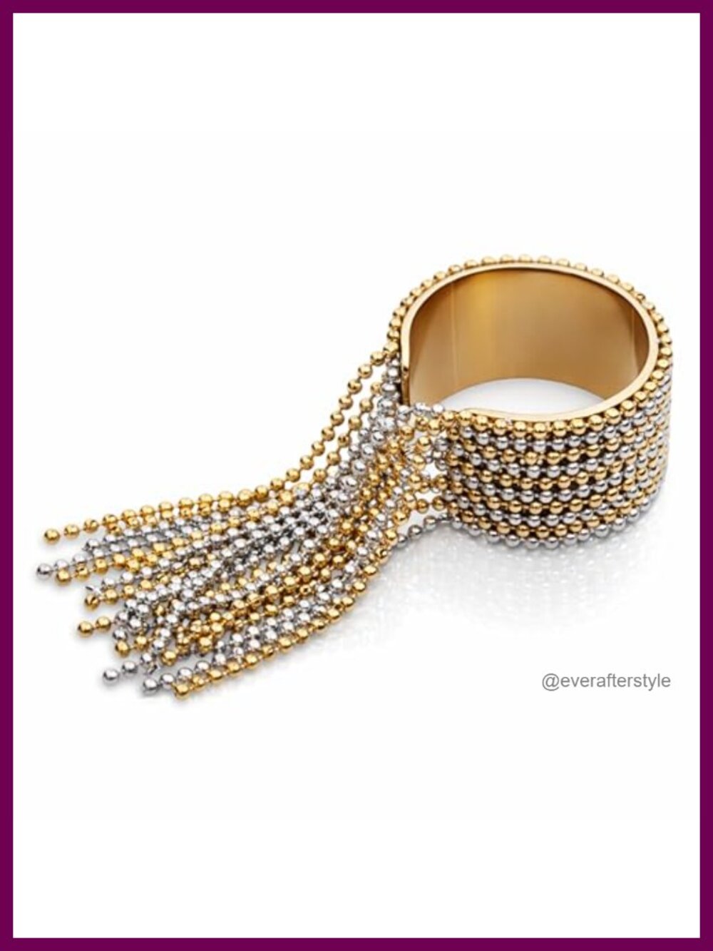 Adjustable Statement Ring 18K Gold Plated Stainless Steel Waterproof